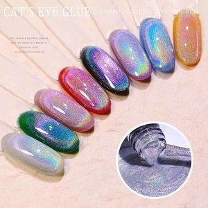 Roniki cầu vồng từ mèo mắt long lanh gel sơn móng tay UV Gel véc ni ngâm tắt Gel đánh bóng sơn móng tay nghệ thuật sơn mài <span class=keywords><strong>Primer</strong></span> - Product Image 5