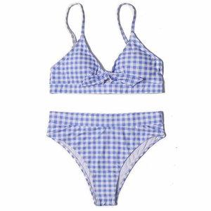 ชุดบิกินี่วินเทจของผู้หญิงทันสมัยใหม่2025มีโสร่งชายหาดปรับแต่งได้สแปนเด็กซ์/ โพลีเอสเตอร์ด้านหน้า - Product Image 3