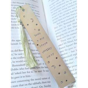 Marcapáginas de metal de diseño antiguo exquisito con artesanía Premium perfecta para entusiastas de la literatura clásica - Product Image 5