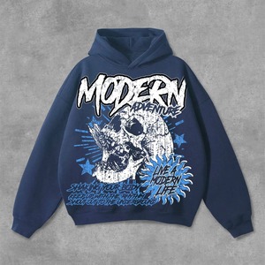 Sudadera con capucha de hombro caído de algodón pesado de alta calidad de industria directa, Jersey personalizado con capucha, Sudadera con capucha impresa con logotipo personalizado - Product Image 5
