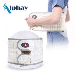 Cinturón de soporte de cintura para uso doméstico, dispositivo de tracción y corrección para aliviar el dolor de espalda, cubierto por el seguro de salud alemán - Product Image 2