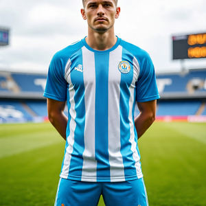 Ropa deportiva Jersey de cuello redondo de gran tamaño Boxy Fit Mesh Camisetas de fútbol Mesh Soccer Jersey - Product Image 1