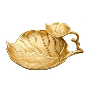 Frutero de aluminio con diseño de rama decorativa de lujo para utensilios de cocina, decoración de mesa de comedor, cuencos de almacenamiento de frutas. - Product Image 3
