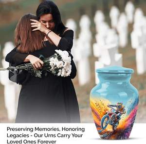 Urna de montar para cenizas, urna de recuerdo para hombre adulto para papá, urna de cremación para cenizas humanas, urna funeraria conmemorativa para mujeres, tamaño personalizado - Product Image 2