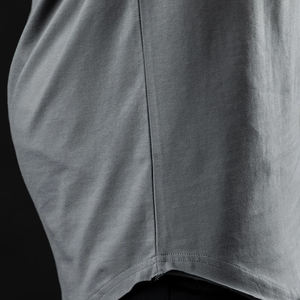 Luxe 100% coton t-shirt été décontracté grande taille personnalisé nouveau Design coupe ample petite goutte épaule impression solide sérigraphie - Product Image 4