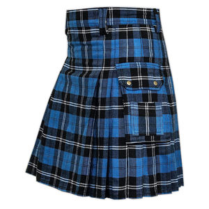 Kilts en tartan écossais | Tartan acrylique de 13oz disponible avec quantité minimale de commande Kilts textiles traditionnels musicaux au design personnalisé - Product Image 5