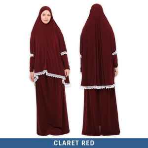 Confortable modeste vêtements islamiques pour Hijab Abaya grande taille adultes à manches longues respirant solide motif Simple naturel Maxi - Product Image 4