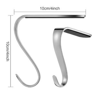 Soporte de medias de diseño atractivo y sencillo para decoración de hotel y hogar, colgadores de medias de metal para decoraciones navideñas - Product Image 2