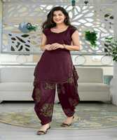Kurti Pendek Model Terbaru Gaya Bollywood Desainer Baru, Bahan Viscose, Multi Warna, Pakaian Etnik, Ready Stock, Stok Terbatas