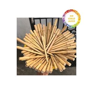 ปากกาไม้ไผ่ผลิตในเวียดนามเหมาะสำหรับการเขียนทุกวันความคิดสร้างสรรค์การวาดภาพเวิร์กโฟลว์สำนักงานและการใช้งานที่ทนทานทำให้มีเส้นเรียบ - Product Image 1