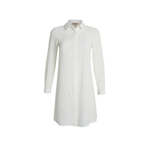 เสื้อคลุมผ้าป๊อปลินสีเอครูแบบคลาสสิก - Product Image 1