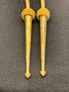 Aiguillette et cordon d'épaule pour uniforme de cérémonie - Fil de bullion/métallique/soie - Couleurs et logo personnalisés - Product Image 2