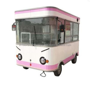 รถขายอาหารเคลื่อนที่พร้อมครัวครบชุด ราคาถูก ได้รับการรับรองมาตรฐาน CE ของยุโรป เหมาะสำหรับขายกาแฟ ฮอทดอก และอาหารอื่นๆ - Product Image 2