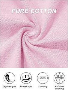 Diseño personalizado OEM 100% algodón sólido color rosa claro cuello redondo de manga corta talla grande camiseta promocional de mujer de Bangladesh - Product Image 6