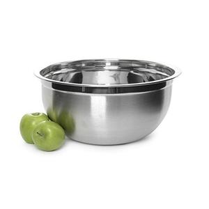 Cuenco para servir de acero inoxidable de primera calidad con estructura duradera, ideal para cocinas, restaurantes, hoteles, hogares y comidas diarias - Product Image 1