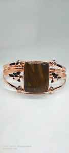 กำไลทองแดงและกำไลที่มีจี้อัญมณีขนาดใหญ่เหมาะสำหรับใช้โดยร้านค้าเครื่องประดับแฟชั่น - Product Image 5