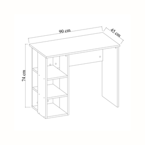 Moderne Houten Executive Bureau Kantoormeubilair Tafel Stoel Sets <span class=keywords><strong>Computer</strong></span> Klassieke Werk Kantoormeubilair Thuis Houten Bureau Tafel - Product Image 4