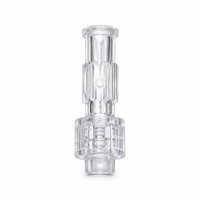 Connecteur en plastique stérile médical, connecteur de seringue Luer, adaptateur Luer Lock, connecteur à filetage Luer