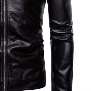 Chaqueta de Cuero 2025 Más Vendida para Hombre, Transpirable e Impermeable con Logotipo Único, Talla Grande para Mayor Comodidad, Piel de Cocodrilo - Product Image 2