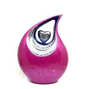 Urna de cremación para adultos, urnas de cremación en forma de lágrima grande con corazón pequeño, superventas, urnas para cenizas humanas, lo último - Product Image 3