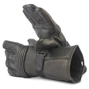 Gants de moto en cuir respirant hommes gants de course en peau de vache équitation chevalier hors route gants de motocross et moto - Product Image 1