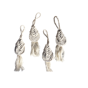 Servilleteros de macramé de calidad superior decoración de aniversario de boda Decoración de mesa Bohemia DE LA India - Product Image 2