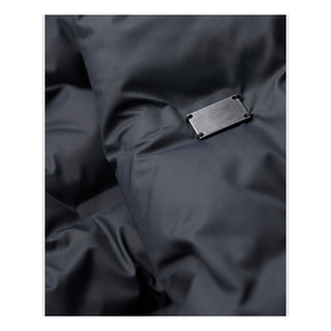 Vestes en toile imperméable pour hommes style de rue coupe-vent à capuche pluie et bulle de neige matelassé bouffant en gros personnalisable - Product Image 6