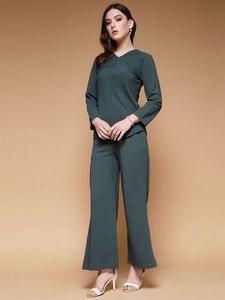 ชุดสูทแบบกึ่งเย็บสองชิ้นสไตล์ตะวันตกที่ดีที่สุดสำหรับผู้หญิงเด็กผู้หญิงชุดเดรสวัสดุสำหรับใส่ในสำนักงานอินเทรนด์ใหม่พร้อมซื้อ - Product Image 3