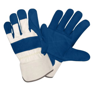 ถุงมือหนังวัวแท้แบบเต็มฝ่ามือ สำหรับงานเชื่อม ป้องกันแรงงาน ป้องกันไฟฟ้าสถิต หนา 11 ออนซ์ รุ่น TONGFU TF-W001 ปรับแต่งได้ กันลื่น - Product Image 4