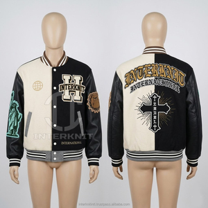 Chaqueta Varsity Personalizada para Hombre, Chaqueta Letterman Bordada con Mezcla de Lana, Chaqueta Varsity Masculina, Chaqueta Universitaria de Moda Urbana - Product Image 6