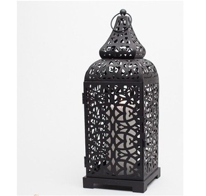 Lanterne marocaine exclusive pour le Ramadan, décoration de la maison pour l'Aïd, ambiance de fête, ajout d'une riche lueur traditionnelle, métal durable - Product Image 5