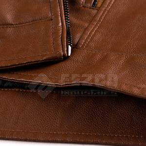 Veste d'hiver en cuir véritable pour hommes-Élégante et durable, imperméable et respirante pour la saison hivernale - Product Image 4