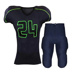 Uniformes de football américain personnalisables, respirants et à séchage rapide, fabriqués en tissu 100% polyester, design de maillot sublimé vierge pour équipe - Product Image 5