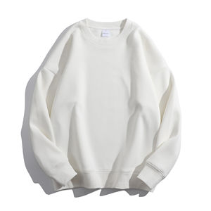 Vente en gros Pull pour hommes en tricot de haute qualité OEM Sweatshirts pour hommes à col rond avec épaules tombantes Logo personnalisé Sweatshirts pour hommes - Product Image 4