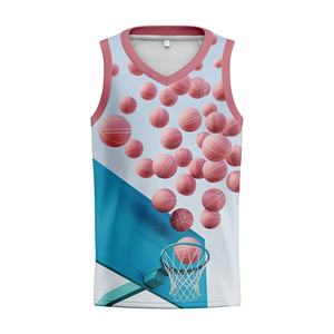 Maillots de basket-ball personnalisés avec impression de logo, débardeurs respirants en maille, vêtements de sport, uniforme de basket-ball - Product Image 4