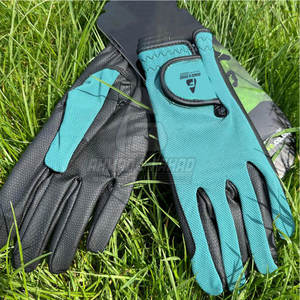 Guantes de equitación de cuero de invierno con logotipo personalizado de marca privada, transpirables y ligeros - Product Image 6