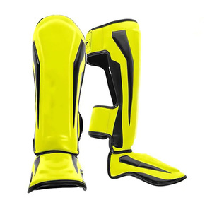 Espinilleras lavables cómodas de alta calidad, ropa de boxeo de entrenamiento con impresión de logotipo personalizado para hombres y mujeres, equipo de protección - Product Image 2