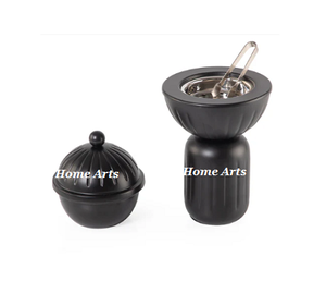 Fabulous Design Home Decor Mabkhar Stainless Steel <b>Silver</b> Color Incense Bakhoor <b>Burner</b> With Aluminum Designer Base - Product Image 5