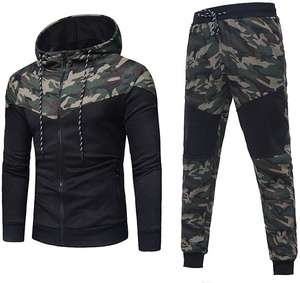 ชุดวอร์มแขนยาวมีซิปสำหรับผู้ชายชุดวอร์มสไตล์ใหม่ออกแบบได้ตามต้องการสำหรับวิ่งและเล่นกีฬา - Product Image 1