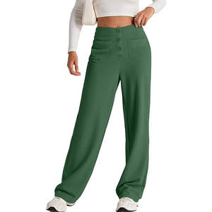 2024 Famous Designer <b>Ladies</b> <b>Pant</b> Cotton Women Trouser Best High Quality Made Women Trousers - Product Image 1