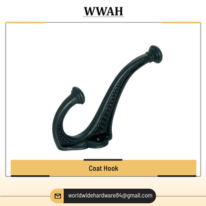 Ganchos para abrigos de hierro fundido de calidad excepcional para montar en la pared Venta a granel Ropa de metal de calidad para cocina Dormitorio Baño - Product Image 3