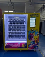 Máquina Expendedora de Snacks Más Vendida, Capacidad de 20-150, Pantalla Táctil, Autolimpieza, Wi-Fi/5G, Construcción de Acero Inoxidable, UV