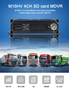 ระบบกล้องติดรถยนต์ AI MDVR สำหรับการจัดการยานพาหนะ - ระบบติดตาม GPS 4G/5G สำหรับรถบัส/รถบรรทุก กล้อง 4 ช่อง ความละเอียด 1080P พร้อมระบบมองเห็นในเวลากลางคืน - Product Image 6