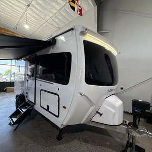 Venta al por mayor de caravanas Grand Design RVs Serenova 150HL de 19 pies para 2 personas con cama abatible tamaño queen, modelos 2025 y 2026, disponibles para envío inmediato. - Product Image 1
