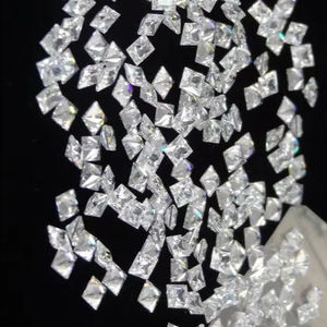 Diamant cultivé en laboratoire certifié IGI Princess Cut 3MM Taille E Couleur blanche VS1 Clarté Grossiste en vrac Exportateur de diamants d'Inde - Product Image 5