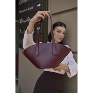 Sac cabas aspect cuir - Product Image 1