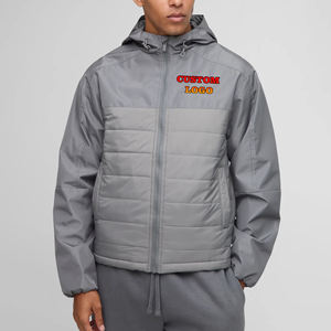 Doudoune pour homme du fabricant personnalisée OEM Hiver décontracté personnalisé sérigraphié logo Doudoune en duvet de canard Veste pour homme - Product Image 6