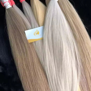 ผมต่อตรงแบบเวอร์จินแท้จากเวียดนาม ราคาส่งที่ดีที่สุด สไตล์หรูหรา หลากสี - Product Image 1