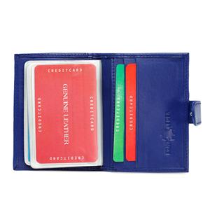 Porte-cartes en cuir PU de luxe Porte-cartes RFID Porte-cartes d'identité bloquant le vol pour homme et femme pour un usage quotidien - Product Image 6