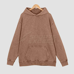 Sudaderas con Capucha para Hombre, Diseño Sólido con Lavado Ácido, Ecológicas, Transpirables, Precio al por Mayor para Venta en Línea, Hechas en Pakistán - Product Image 3